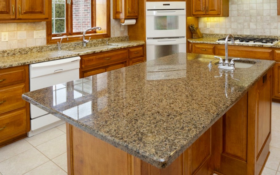 Столешница для кухни из ДСП под гранит