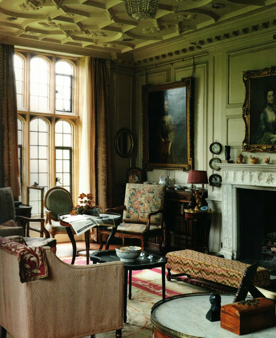 Имение Ривертон Англия интерьер
