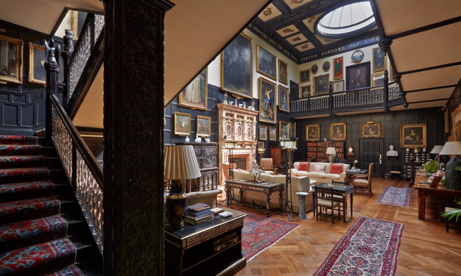 Интерьер английского особняка 19 века