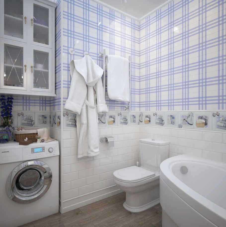 Крутые проекты совмещенного санузла