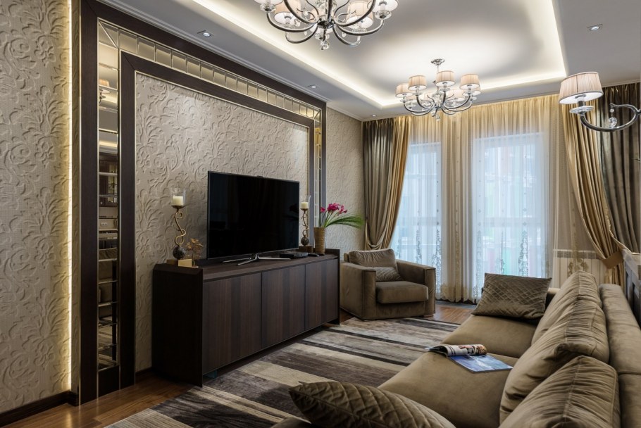 Интерьер квартиры 120 кв.м