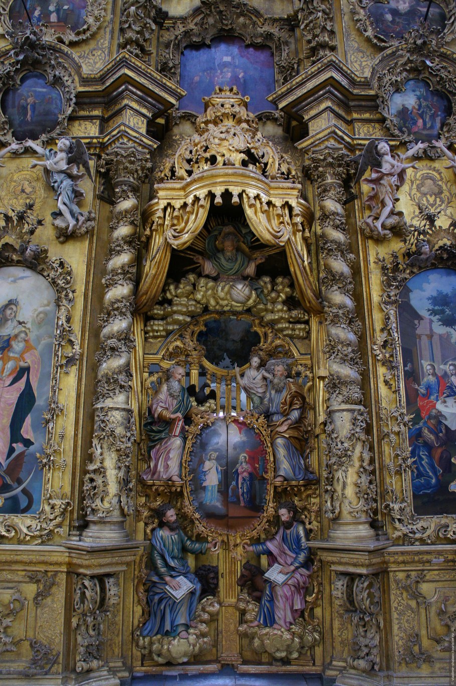 Иконостас Троице Гледенского монастыря