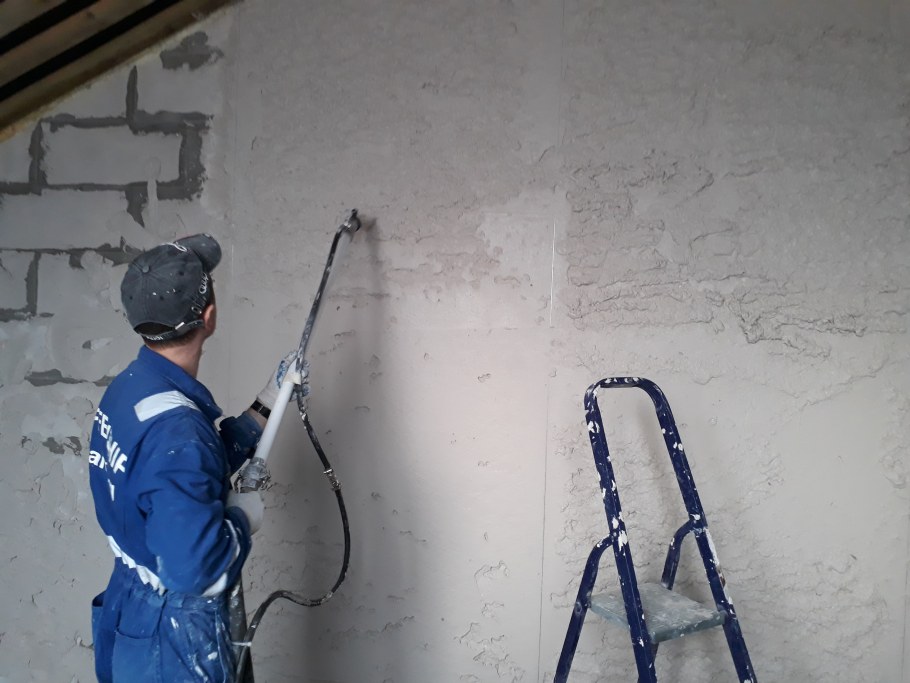 Машинная штукатурка