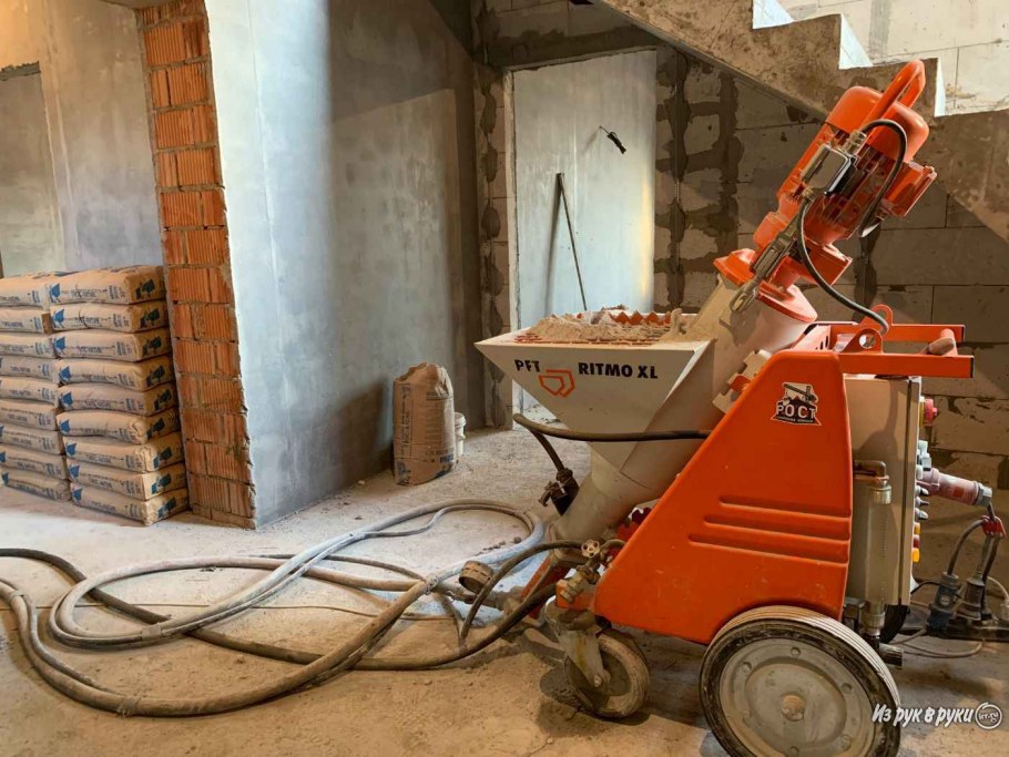 Машинная штукатурка