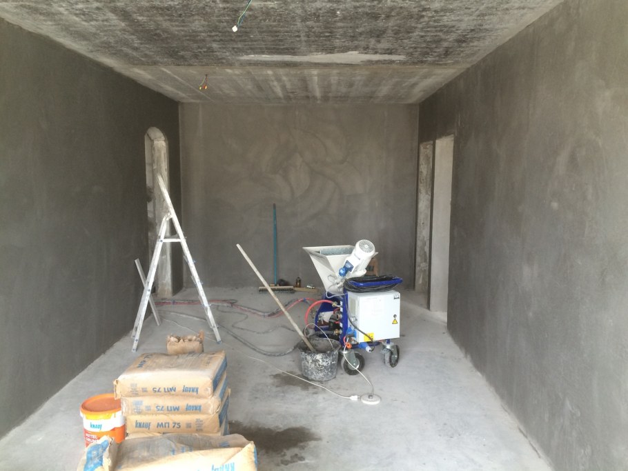 Механизированная штукатурка