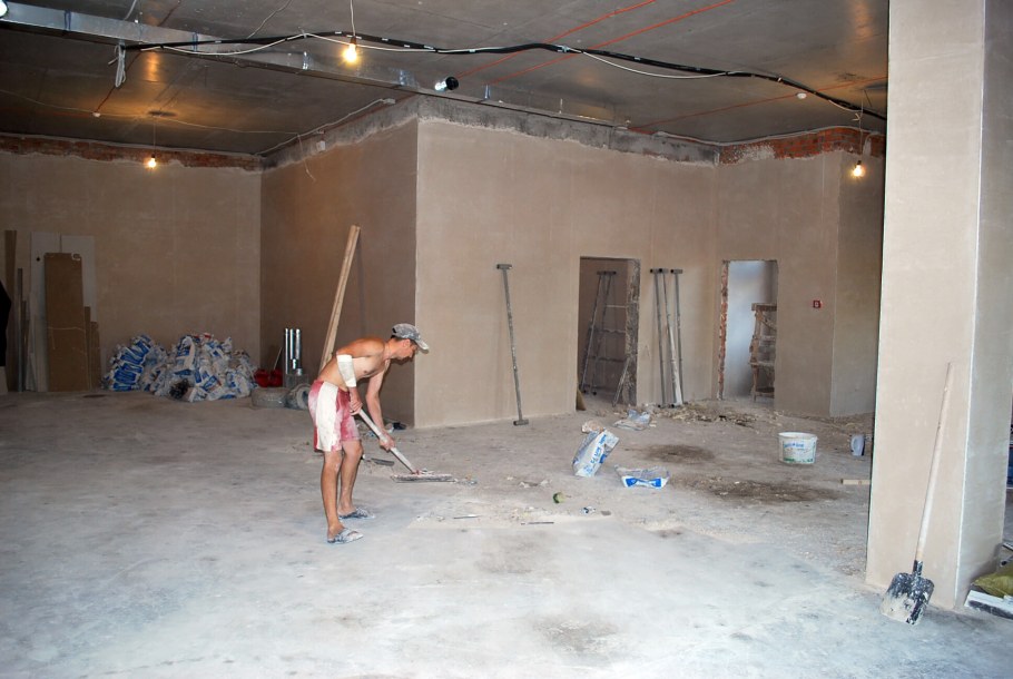 Механизированная штукатурка