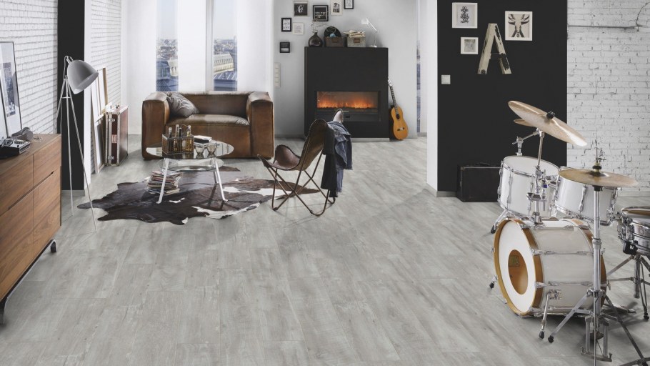 Ламинат Kronotex дуб натуральный макро