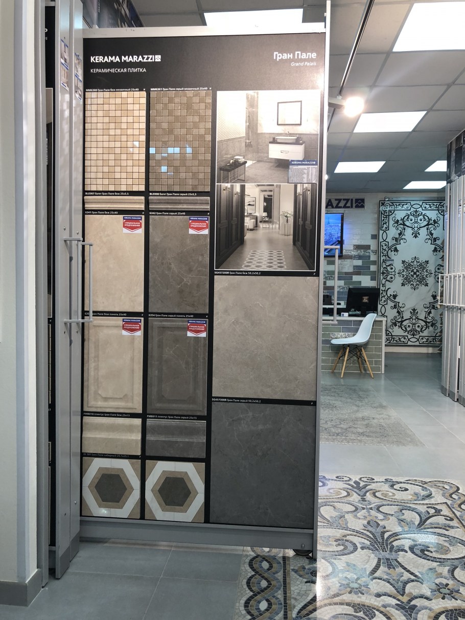 Керамическая плитка 25х40 Лаурито панель 6277