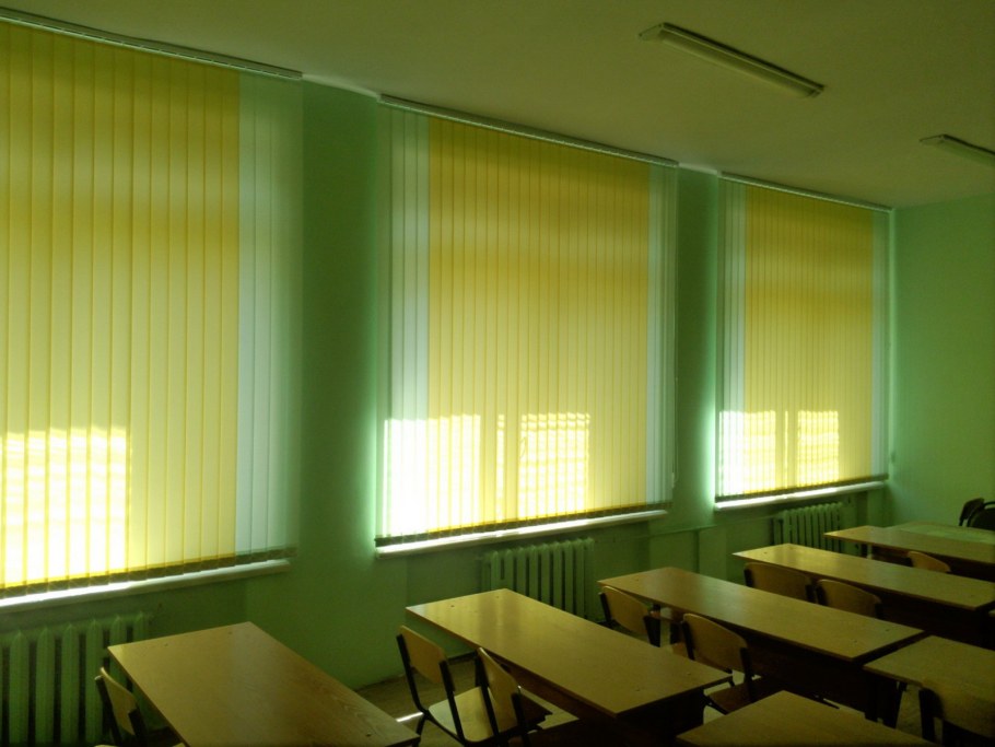 Жалюзи в школе