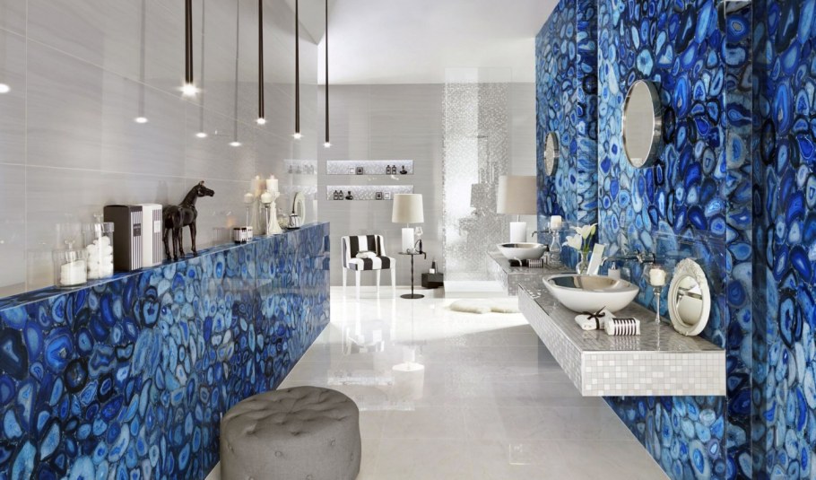 Agate Blue в интерьере