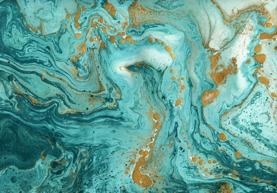 Бирюзовый мрамор