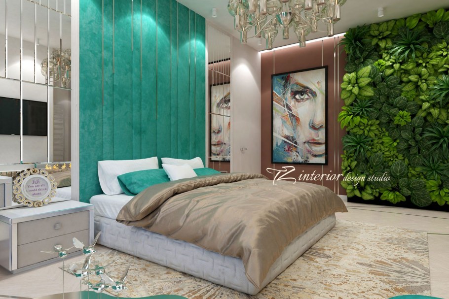 Изумрудная спальня