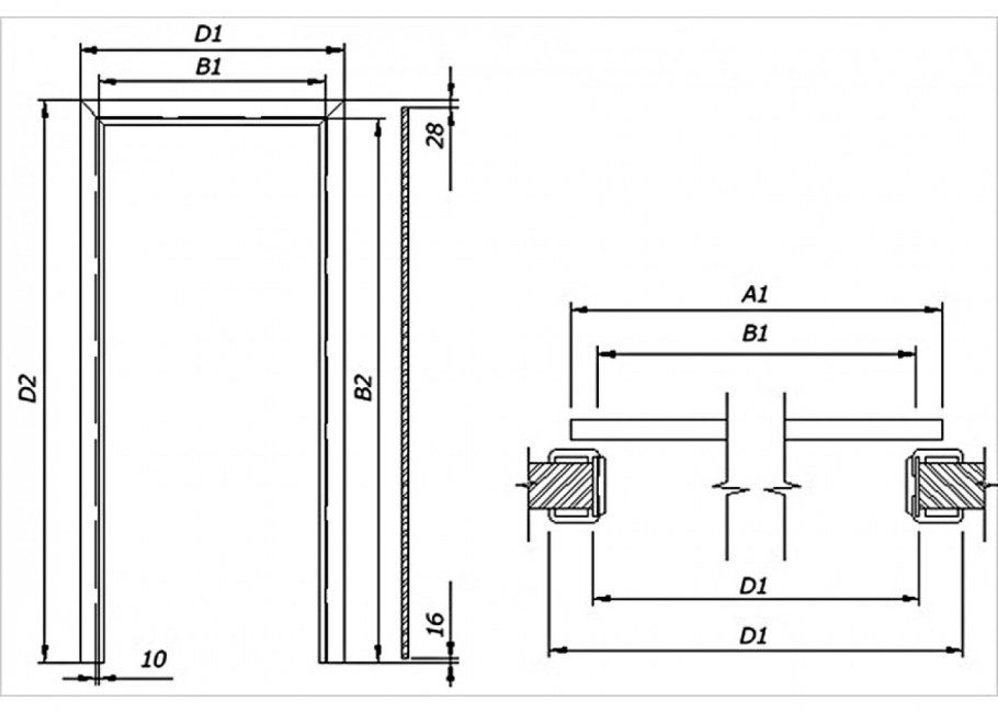 Пенал Eclisse unico Double
