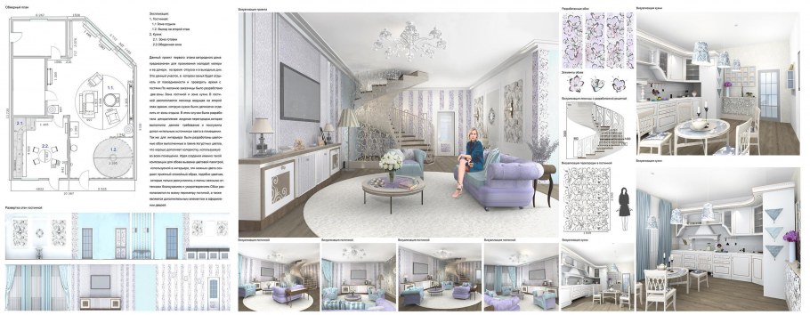 Дизайн проект квартиры оформление