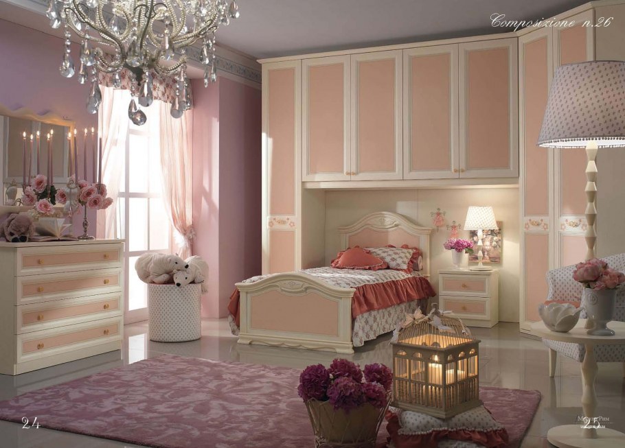 Спальный гарнитур для девочки подростка