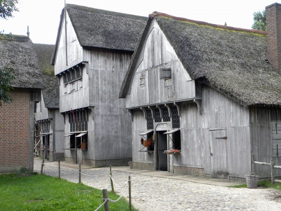 Немецкий средневековый крестьянский дом