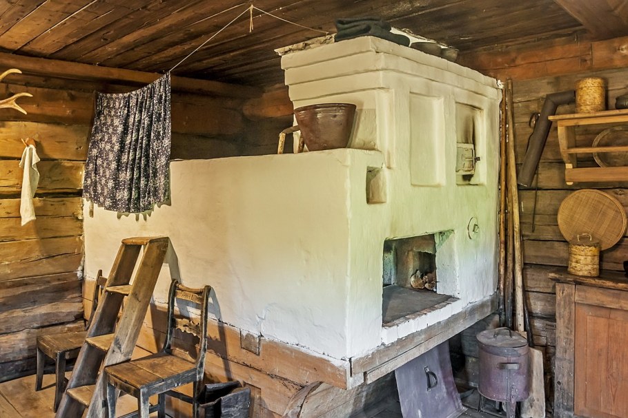 Средневековая деревня Европа 17 век