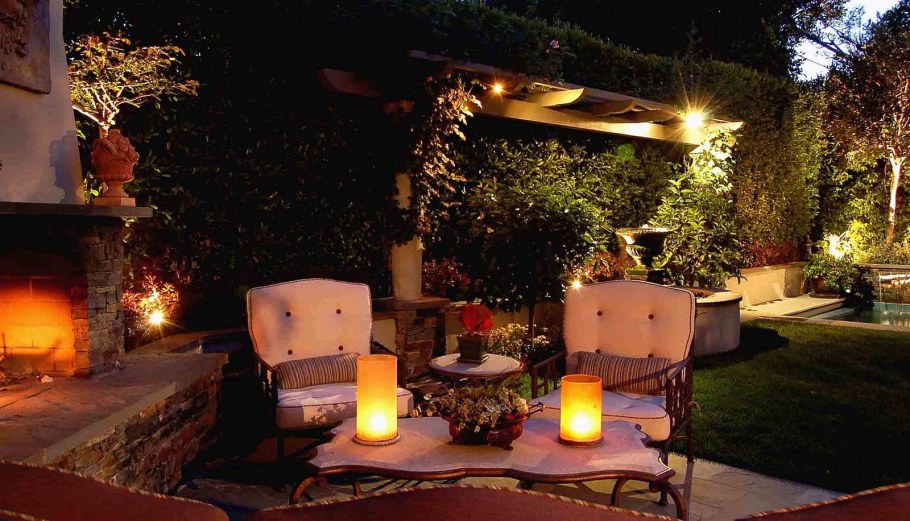 Освещение зоны отдыха