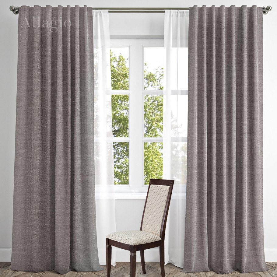 Портьера рогожка