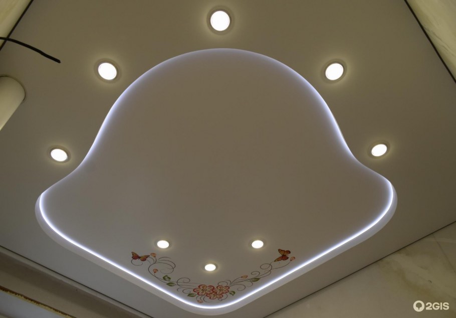 Абрикос натяжные потолки