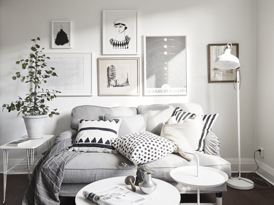 Детали интерьера в скандинавском стиле