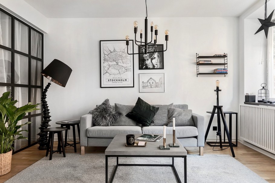 Постер для интерьера в стиле Сканди