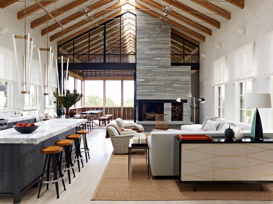 Барн стиль интерьер