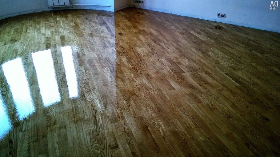 Реставрированный паркет