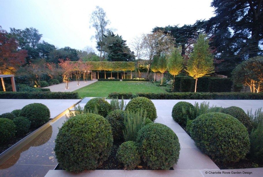 Современные сады ландшафтного искусства Модерн