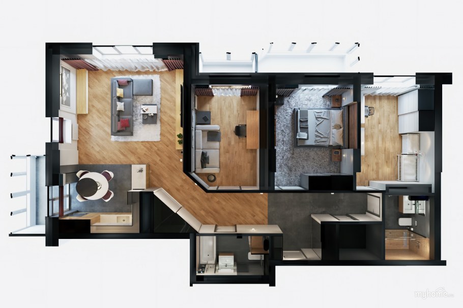 Индивидуальные планировки квартир