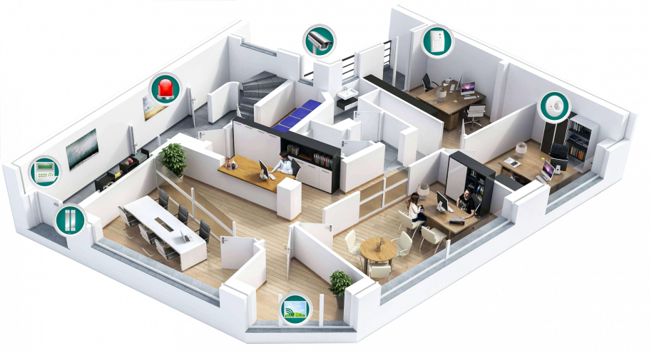 Макет планировки квартиры