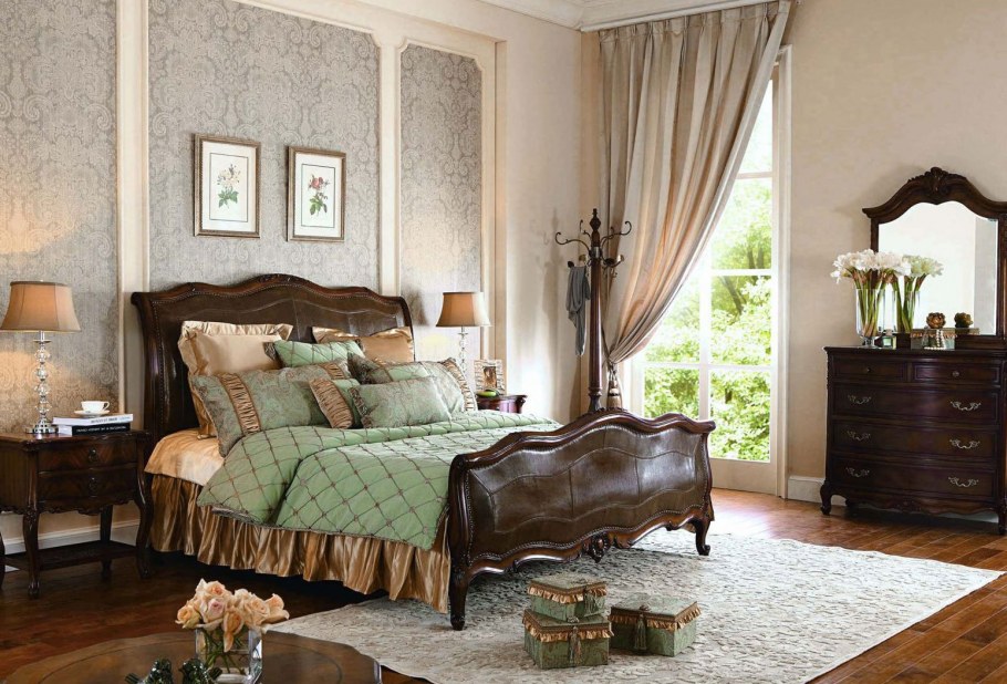 Спальня в викторианском стиле