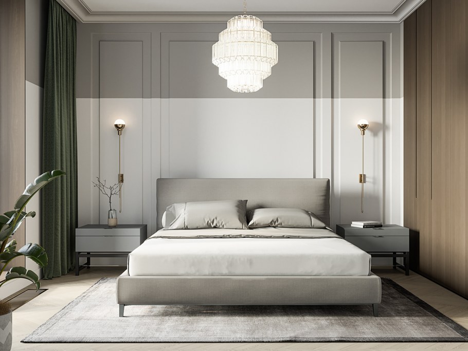 Спальня Неоклассика Пинтерест