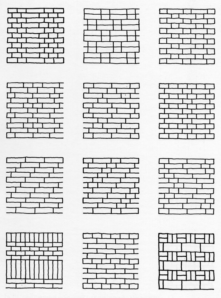 Узоры кирпичной кладки