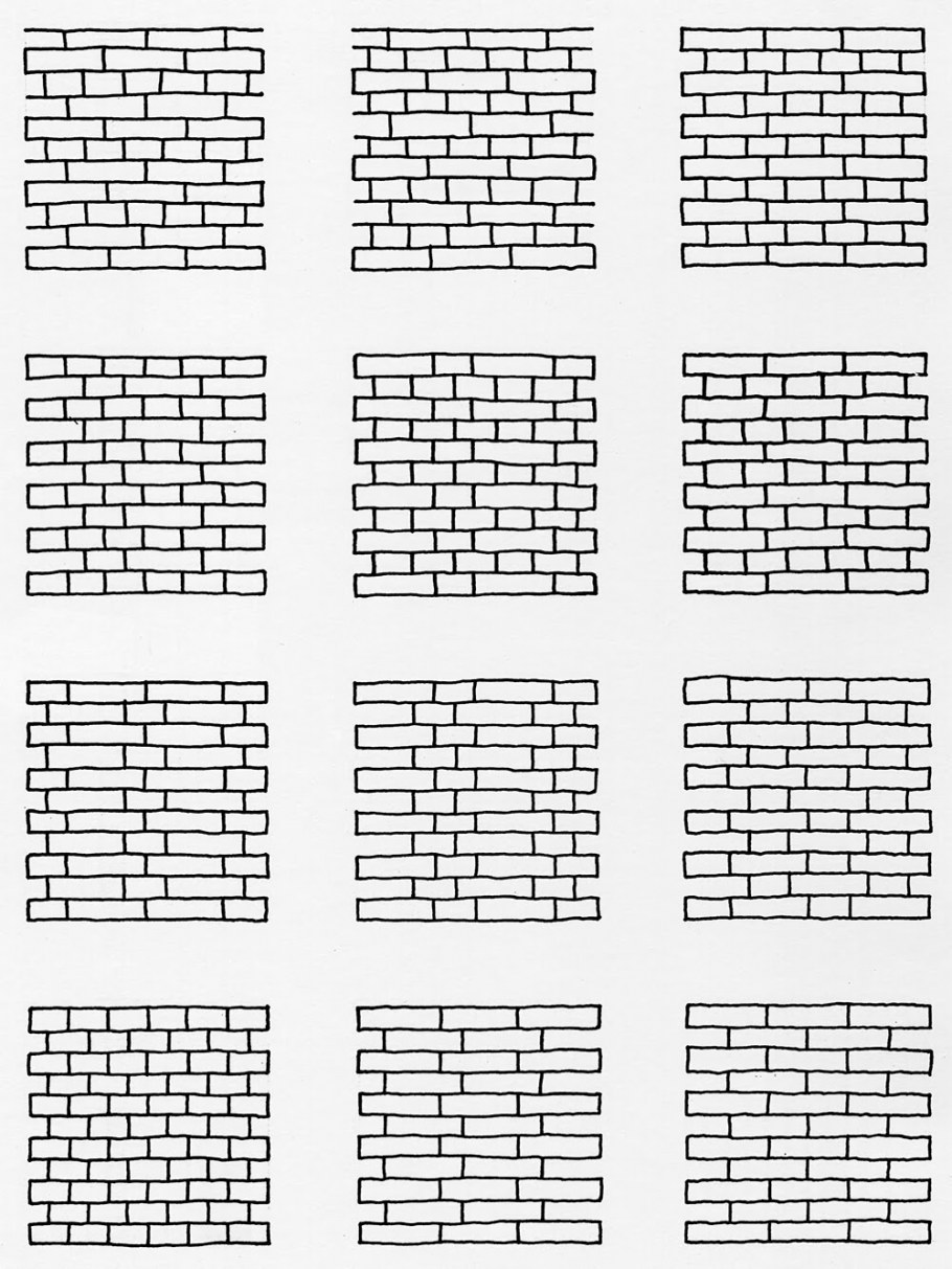 Стена в комнате под кирпич