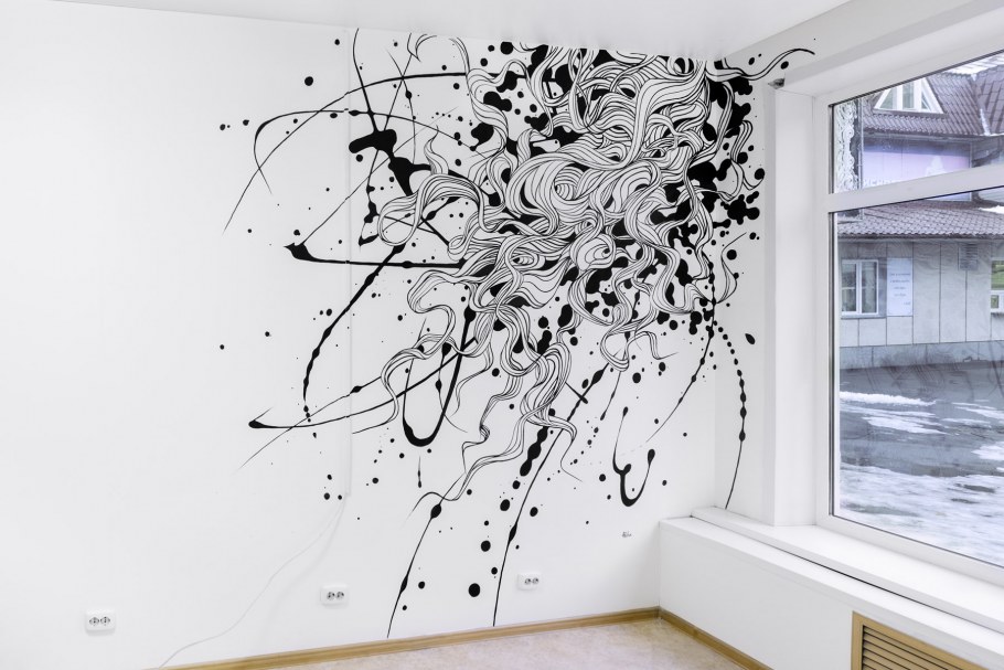 Стена для рисования маркером