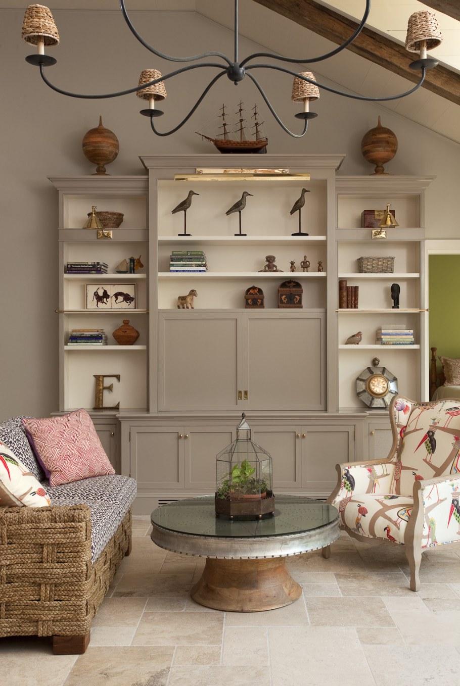 Гостиная в средиземноморском стиле