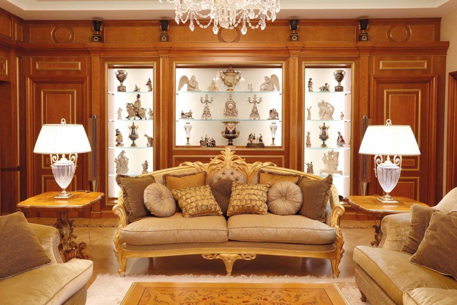 Гостиные в итальянском стиле