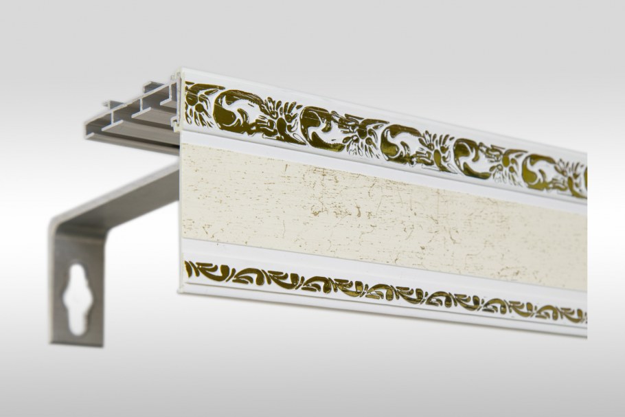 Карниз евро2 Ажур 7 позолота