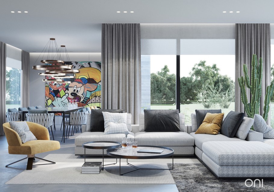 Современные интерьеры PSD