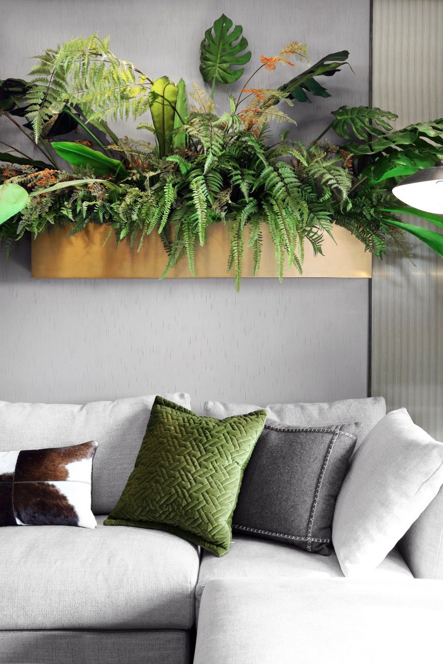 Зелень в интерьере