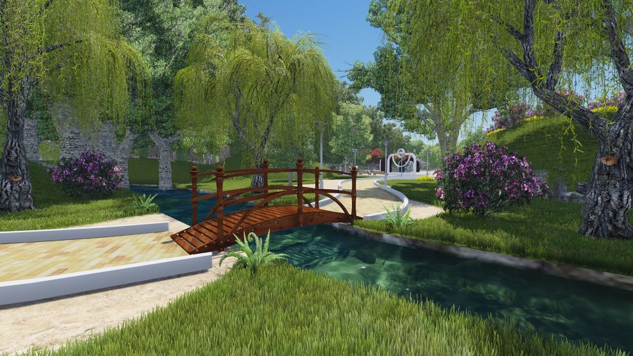 Проект парка отдыха