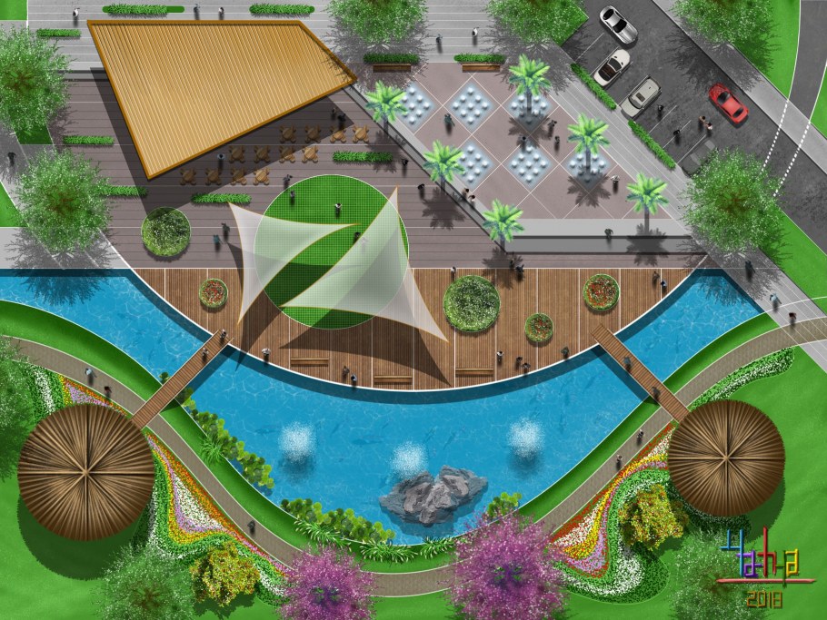 Проект озеленения