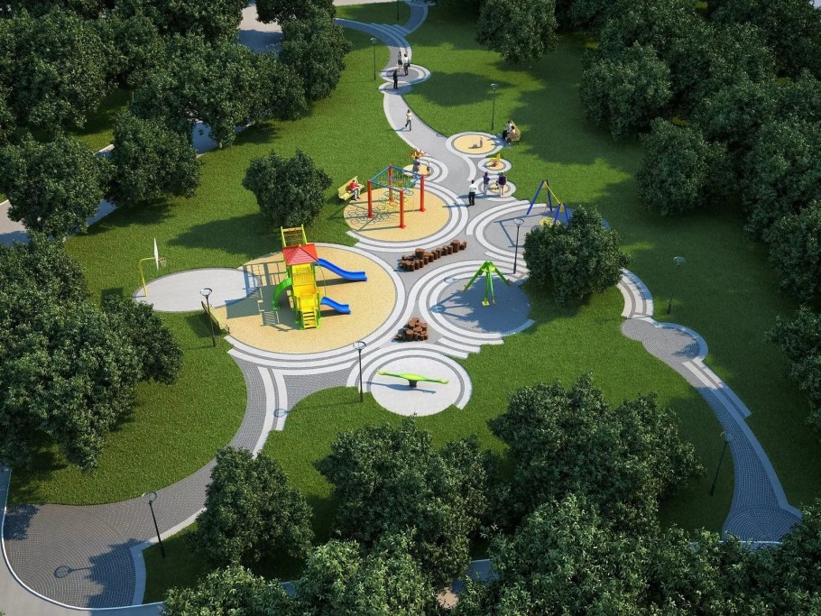 Детская площадка Дорисс парк