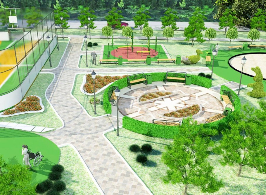 Благоустройство территории