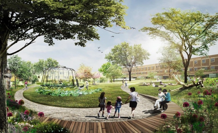 Ландшафтная архитектура. Сквер,парк