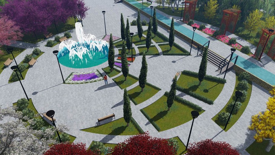 Парковая зона (парк «АК-гёль»