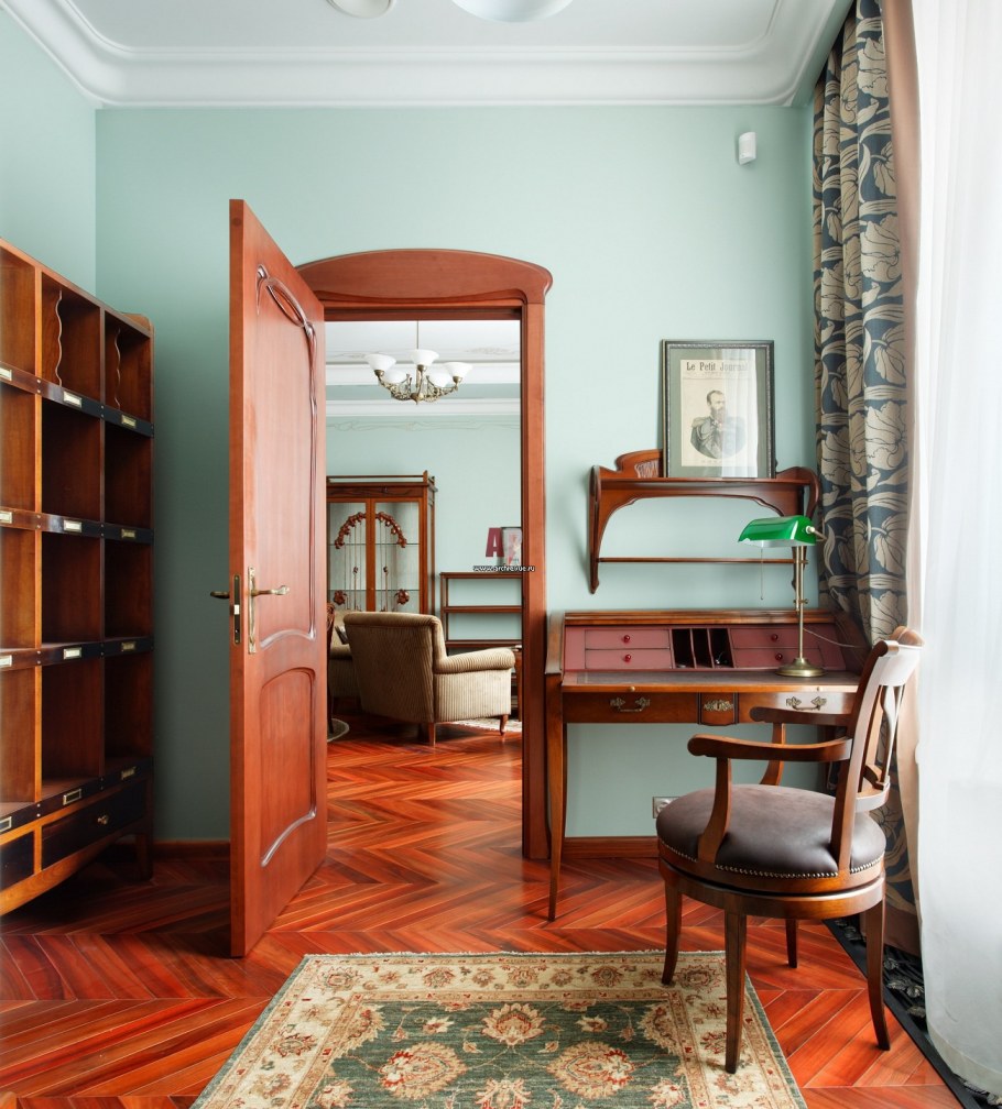 Зеркала в стиле русский Модерн в интерьере