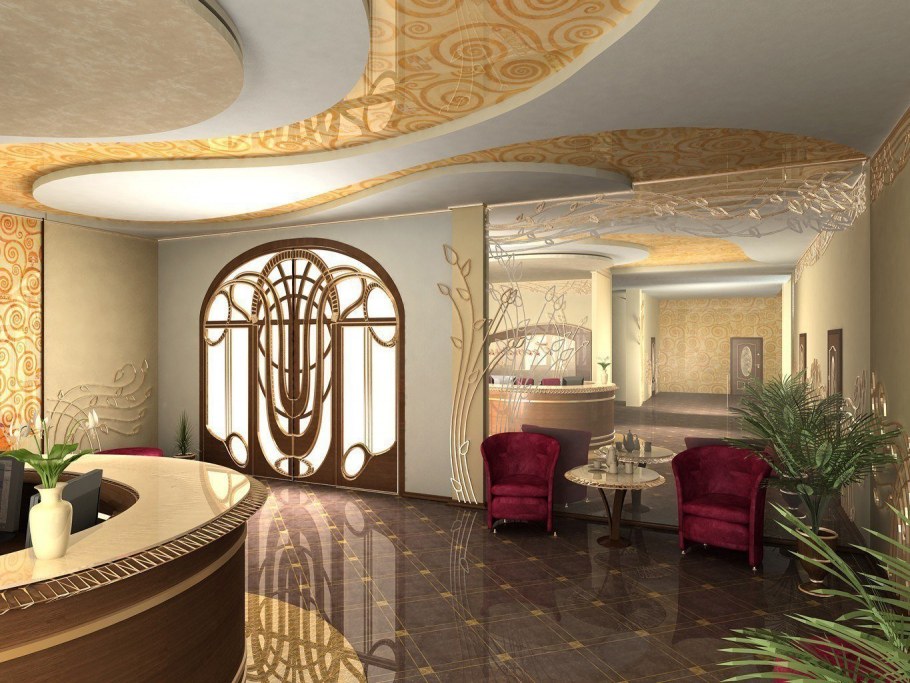 Ар нуво интерьер