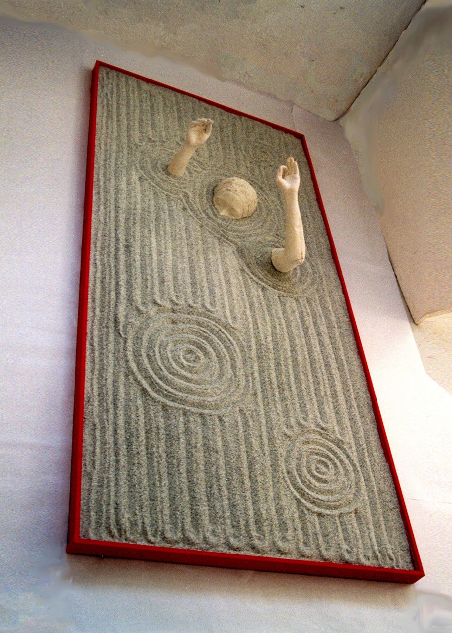 Сад камней панно